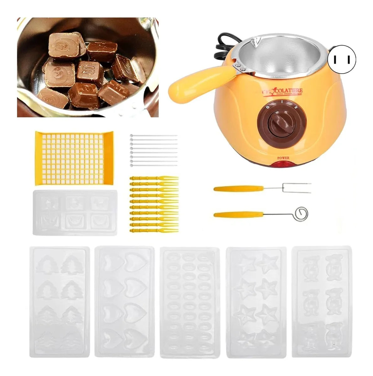 🍫✨ Máquina para Derretir Chocolate – Crea Postres Perfectos en Casa