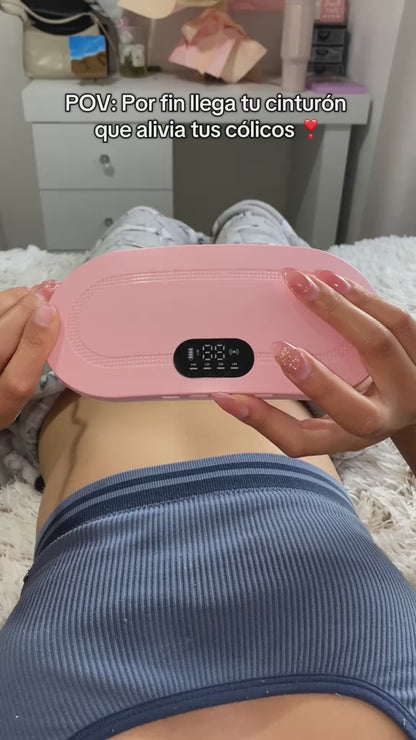 💗 Cinturón de Masaje Térmico Inteligente – Alivio y Relajación en Cualquier Momento